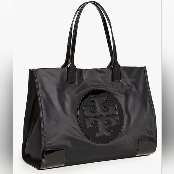 Tory Burch Women's Ella Patent Tote - Picture 1 of 9